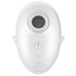 Satisfyer Stimulateur de Clitoris Cutie Ghost Blanc